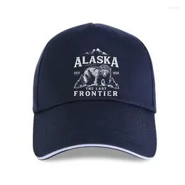 Ball Caps 2024 Men Alaska Baseball Cap The Last Frontier Bear Home Mengifts
