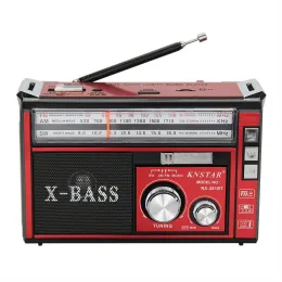 مكبرات صوت RX381BT راديو Tripleband Radio Vintage Portable Plugin Card Bluetooth Seeper FM أشعة أشباه أشباه الراديو Portatil AM FM