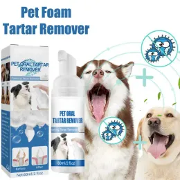 Çözücüler Tartar Çıkartma Köpek Doğal Diş Bakımı Çözüm Köpek Kaldırma Kaldırma Tartar plak birikimini azaltın evcil hayvanlar oral temizleme ürünü
