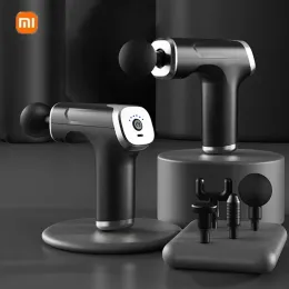 コントロールXiaomi Massager Multi Power Fascial Gun Muscle Relaxation Massage Electric Fitness家庭用ツール物理的疲労を緩和する