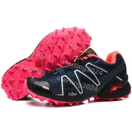 2024 Kadın Koşu Ayakkabı Spor Ayakkabıları Hız Cross 3.0 III CS Mens Lady Rain Shoes Siyah Kırmızı Beyaz Koyu Mavi Elma Yeşil Sarı Eğitimler Açık Spor Spor ayakkabıları T32