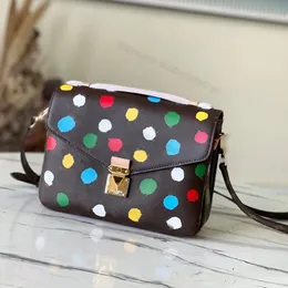 7A borse a tracolla borsa messenger Pochette pois metis custodia rigida con chiusura borsa in pelle tela serigrafia goffrata Crossbody 25 cm 234F