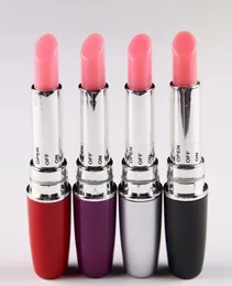 Lipstick Vibe Mini Bullet Vibrator Vibrating LipstickSlipstick Jump Eggssex Toyssex Produkty dla kobiet8326201