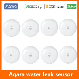 Controle Aqara Sensor de imersão de água Detector de vazamento de água de inundação para casa Alarme remoto Sensor de imersão de segurança para Xiaomi Mijia gateway