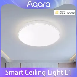 Control Aqara Ceiling Light L1 350 Zigbee 3.0 Color Temperature Bedroom Led Lamp Light Work with APP Xiaomi Mijia APP Apple Homekit