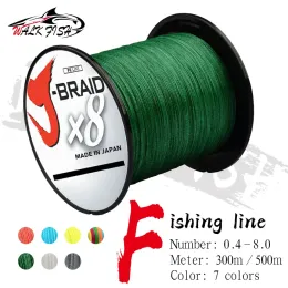 Linhas Walk Fish 8 Strand Japão Super Strong PE 8 Railed Fishing Line 300m 500m Frea