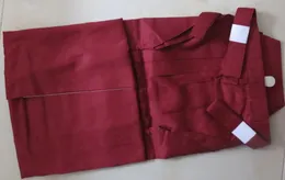 UNISEX Pantaloni di arti marziali kendo uniformi di alta qualità kung fu hakama hapkido rosso 240301