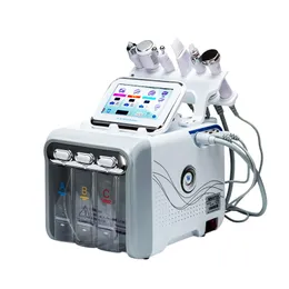 6 In 1 Beauty instrument Vacuum face cleaning Water Oxygen Jet Peel Hydro Diamond Dermabrasion Machine Pore Cleaner Facial Care Household Beauty Equipment