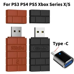 Адаптер 8Bitdo USB беспроводной Bluetooth-адаптер-приемник для Windows Mac Nintendo Switch PS1 для Xbox one PS3 PS4 PS5 Switch Controller