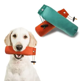 장비 개 훈련 더미 애완 동물 씹는 모래 주머니 개에 물린 잡초 장난감 방수 훈련 야외 운동 훈련 장비를위한 물린 베개