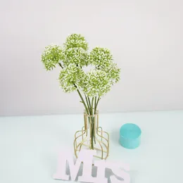 Decorative Flowers Simulated Green Plant Ball Elegant Home Ornaments Vases Accessories Pographic Props Spring Decoration Artificial Plants