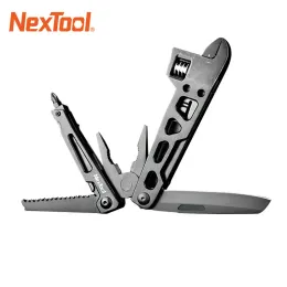 Controllo Youpin NexTool 9 in 1 Chiave multifunzione Coltello Strumento pieghevole Pinze multiuso Sega per legno Cacciavite a taglio Taglierina da cucina