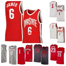 Ohio State Buckeyes 4 Dale Bonner 3 Taison Chatman 1 Roddy Gayle Jr. 15 Maglia da basket Bowen Hardman 12 Evan Mahaffey 0 Scotty Middleton 2 Bruce Thornton