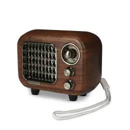 Lautsprecher, altmodischer klassischer Stil, Retro, tragbar, FM-Radio, Bluetooth-Lautsprecher, unterstützt TF-Karte, AUX, MP3-Musik-Player