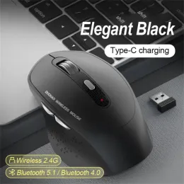 Mice Wireless Bluetooth Gaming Mice For Laptop PC Computer Mice Wireless Mouse Charging Mouse Silent Notebook Tablet Office Mouse