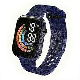 For Xiaomi NEW Smart Watch Men Women Smartwatch LED Clock Watch Waterproof Wireless Charging Silicone Digital Sport Watch A342
