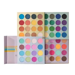 Shadow Beauty Glazed 64 Colors Matte Shimmer Shadow Palette Cosmetic Eyeshadow Kit Long Lasting Waterproof Makeup