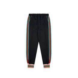 Designer Mens Pants Sports Ribbon Män och kvinnor Casual Pants Sport Guard Pants Par Four Seasons kontrast Färgfötter