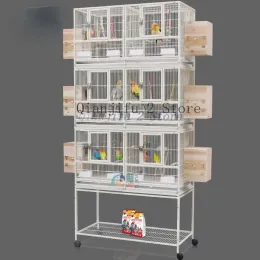 Ninhos grandes gaiolas de pássaros de papagaio jardim budgie lovebird canari suporte gaiolas de pássaros alimentador ao ar livre jaula para pajaros produtos para animais de estimação yy50bc