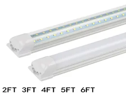 Tubo luminoso a LED da 4 piedi T8 Staffa integrata a forma di V 28W 3000LM CA 85265V 120 cm FEDEX UPS8315053