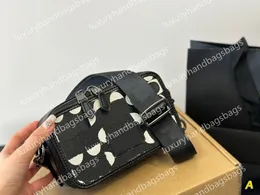 Schwarze Modedesigner-Tasche Kameratasche im schicken Stil Frühlingsspaziergang in der Stadt Handtasche Sonnenaufgang Pastell Alphabet Batik-Tragetasche Handtasche WYG