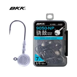 Accessoires BKK 9050NP Jigheads Drum Head Fishing Hooks