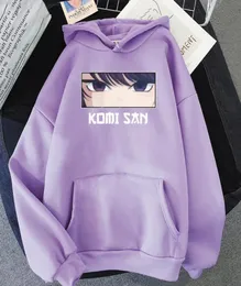 Men039s Hoodies Sweatshirts Japan Anime Komi Can039t Kommunizieren Langarm Harajuku Street Hip Hop Kleidung Frauen Top7340150