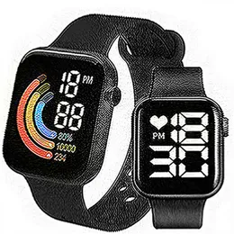 For Xiaomi NEW Smart Watch Men Women Smartwatch LED Clock Watch Waterproof Wireless Charging Silicone Digital Sport Watch A307