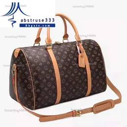 2024 Top Quality New Men Duffle Bag Women Travel Bags Hand Lage Pu Leather Handbags Large Crossbody Totes 55c