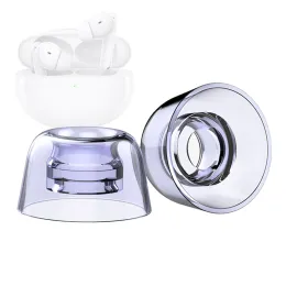 Tillbehör Latex Ear Tips för Oppo Enco Free 2 W51 W31 Eartips Mifo O7 Earuds Tips True Wireless Antislip TWS Antiallergy