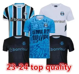 2023/24 Gremio Futbol Formaları D.Costa Giuliano 23/24 Ramiro Geromel Luan Maicon Fernandinho Jersey Erkek Çocuk Kiti Yemek Yeleği Yelek Futbol Gömlekleri Tayland