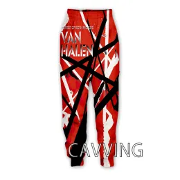 Штаны Caving 3d Drukowane Van Halen Band Casual Spodnie Sportowe Spodnie Dresowe Proste Spodnie Dresowe Spodnie do Joggingu Spodnie