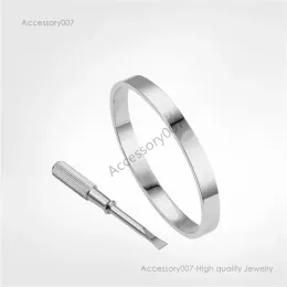 designer jewelry bracelet Gold Bracelet Silver Bangles Titanium Steel Charm Lovers Women Screw Creative Classics brand Couple Bangle Luxury designer Jewelry