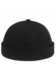 Big Size Men Docker Cap Skullcap Large Sailor Beanie Hats Lady Beret Brimless Hat Bonnet Dad Caps 5661cm 6168cm 240227