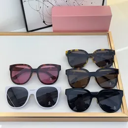 Óculos de sol de luxo Designer MM Top para mulher e homem Material Acetato Frame Tortoise Shell Sunglasses