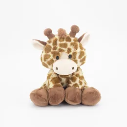 21.5cm Giraffe Cute Plush Dolls Baby Kids Cute Animal Soft Cotton Stuffed Soft Toys Sleeping Mate Gift Boy Girl Kids Toy Kawaii 240220