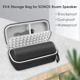 Acessórios Hard Shell Travel Carry Case para Sonos Roam Portátil Smart Speaker + Acessórios