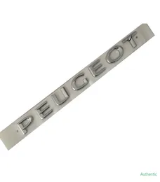 Buchstaben Zahlen ABS Emblem für PEUGEOT Auto Kofferraum Logo Aufkleber4116686