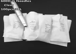 Whole 100pcs 600DG 3RL or 3RS Nouveau Permanent Makeup needles 7mm Eyebrow Lip Needles For Nouveau Permanent makeup machine P2192683