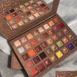 Ombretto Palette di ombretti 40 colori Ombretti Trucco Pigmento glitterato opaco La tavolozza per trucco resistente all'acqua Paleta De Sombras 240123 Dhtbc