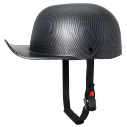 Snapbacks Safety Helme Hat Hat Hat Hat Hat Мотоцикл защитные шлемы ретро полусм наполовину шляпа открытая крышка для верховой езды на открытом воздухе.