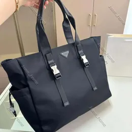 Borsa a tracolla Pra di lusso Borsa Ppddas di grandi dimensioni Borse a tracolla da donna nere di grandi dimensioni Borse casual di grandi dimensioni Borsa a tracolla di qualità Shopper da viaggio femminile Borsa per computer 430