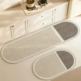 Carpets Kitchen Mat Bedroom Entrance Doormat Hallway Bathroom Door Non-Slip Foot Rug Home Living Room Floor Decor Long Carpet