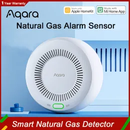 Control Aqara Smart Natural Gas Detector Zigbee 3.0 Natural Gas Concentration Monitor APP Remote Reminder Work With Xiaomi Home HomeKit