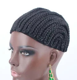 Tampas de peruca trançada Crotchet Pider Cap para boné fácil de usar boné de tecelagem trançado para mulheres negras 4358494