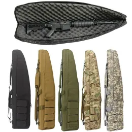 Paketler Taktik Silah Çantası Naylon Avcılık Çekim Tüfek Çantaları Hava Av Tüfeği Kılıf Backpack Airsoft CS Savaş Oyunu Ekipmanları