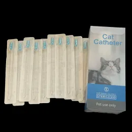 Strumenti Gatto Catetere felino Luer Lock Estremità chiusa Estremità aperta FLUTD Alleviare l'ostruzione uretrale Ritenzione urinaria Irrigare Calvizie Lavaggio