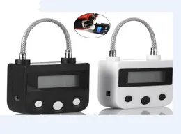 USB充電電子タイマーボンデージ多目的タイミングロックBDSMフェチスレーブトレーニングアダルトゲームカップ