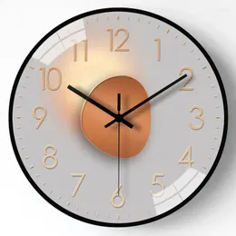 Wall Clocks Online Shadow 20cmmodern Living Home 8 Simple Light Fashionable Red Room Luxury Clock And Creative
