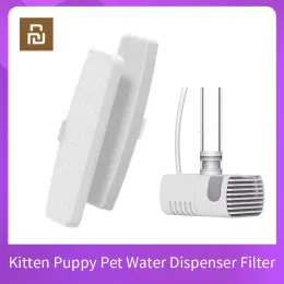 Kontrollera YouPin Kitten Puppy Pet Water Dispenser Ersättningsfilter Bytesslang Håll dina husdjur säkra från dricksvatten